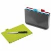 Joseph Joseph - Index Chopping Board Graphite Set 5pce -Cole & Mason Sales 154366 Large