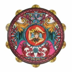 Baci Milano - Joke Sicily Fuchsia Tambourine Cutting Board Large