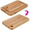 Boos - Hard Maple Reversible Cutting Board 40x25.5cm -Cole & Mason Sales 435231 Large