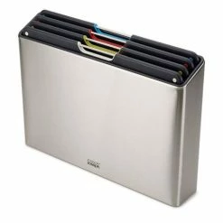 Joseph Joseph - Folio Large Chopping Board Silver Set 4pce