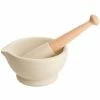 Milton Brook - Unglazed Mortar & Pestle 568ml 1 Milton Brook - Unglazed Mortar & Pestle 568ml -Cole & Mason Sales 490935 Large