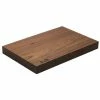 Boos - Rustic Edge Cutting Board Black Walnut Medium -Cole & Mason Sales 495579 Large