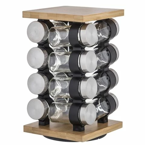 Davis & Waddell - Romano Spice Jar With Rack Set 17pce 3 Davis & Waddell - Romano Spice Jar With Rack Set 17pce