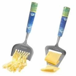 Boska Holland Boska - Van Gogh Museum Cheese Knife Wheatfield Set 2pce