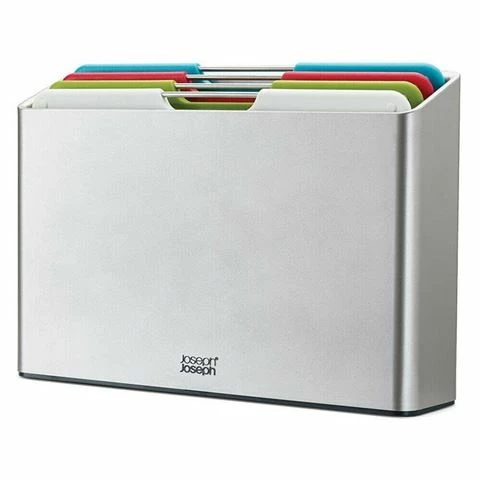 Joseph Joseph - Folio Chopping Board Silver Case Set 4pce 3 Joseph Joseph - Folio Chopping Board Silver Case Set 4pce